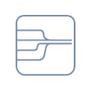 Minimal data paths icon