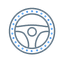 Automotive interfaces steering wheel icon